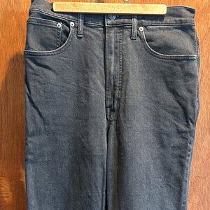 Black Straight Leg Jeans